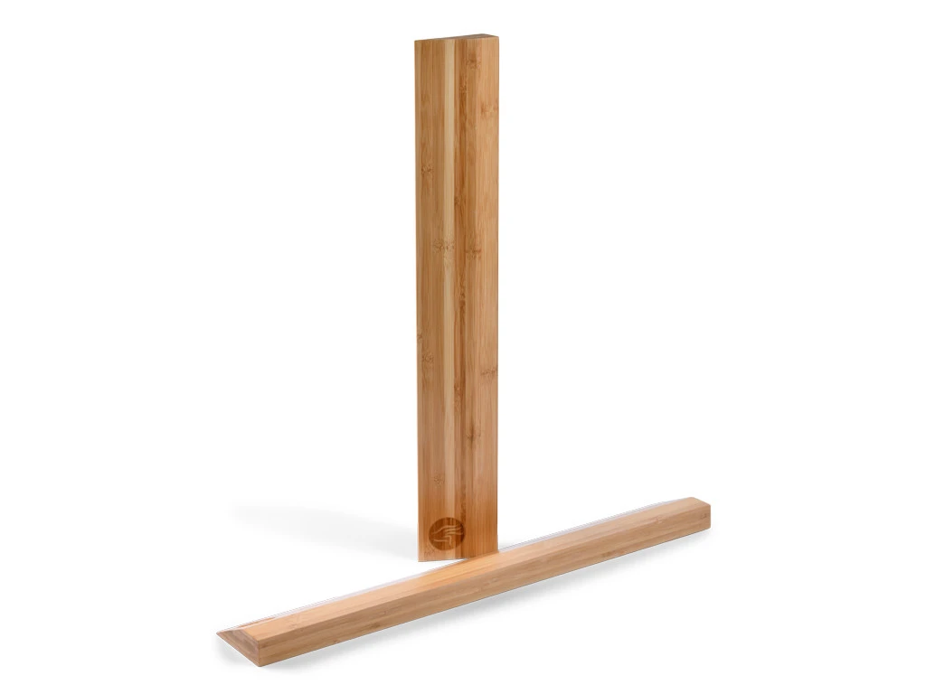 Bloc De Yoga En Bambou Massif - Slanting Plank 60cm X 9cm X 3cm 1 Bloc 3 Bloc De Yoga En Bambou Massif - Slanting Plank 60cm X 9cm X 3cm 1 Bloc – Image 3