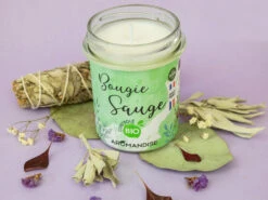 Bougie Sauge Bio 150g 8 Bougie Sauge Bio 150g -Boutique De Yoga bougie sauge bio 16709495956398aadbe6646