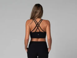 Brassiere De Yoga Glamour - Bio Noir Noir XS - 36 -Boutique De Yoga brassiere de yoga glamour bio 16352416646177cec03b5f5