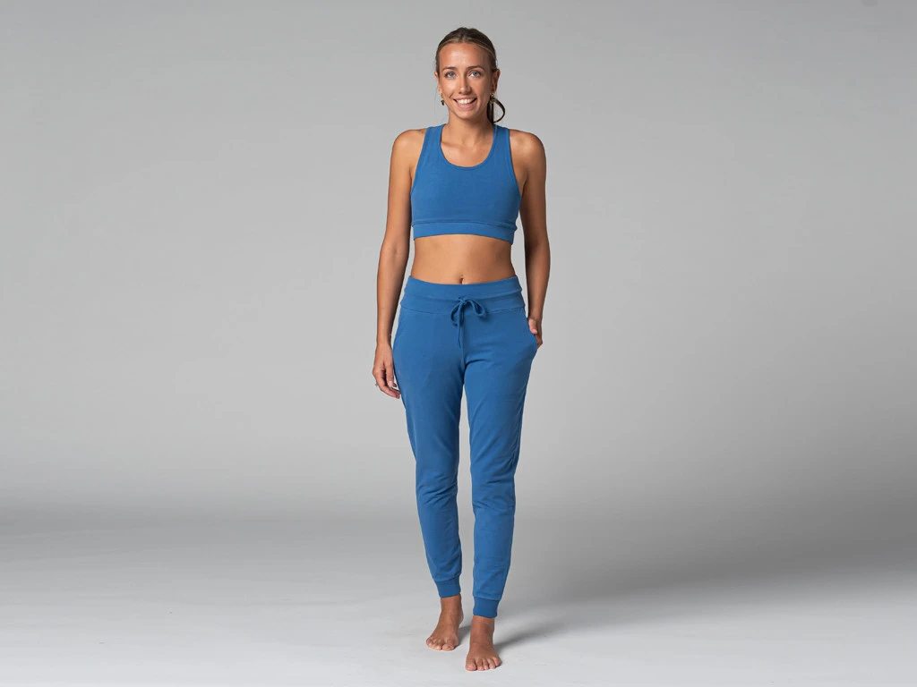 Brassière De Yoga Sport - Bio Bleu Bleu XS - 36 8 Brassière De Yoga Sport - Bio Bleu Bleu XS - 36 – Image 8