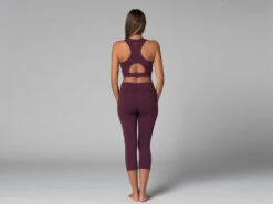 Brassière De Yoga Sport - Bio Prune Prune XS - 36 -Boutique De Yoga brassiere de yoga sport bio 16351660146176a73e5cb90