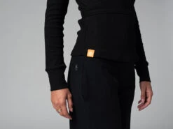 Cache Cœur - Bio Noir Noir XS - 36 -Boutique De Yoga cache coeur bio 16351749846176ca488f265