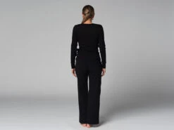 Cache Cœur - Bio Noir Noir XS - 36 -Boutique De Yoga cache coeur bio 163585083761811a559f93f