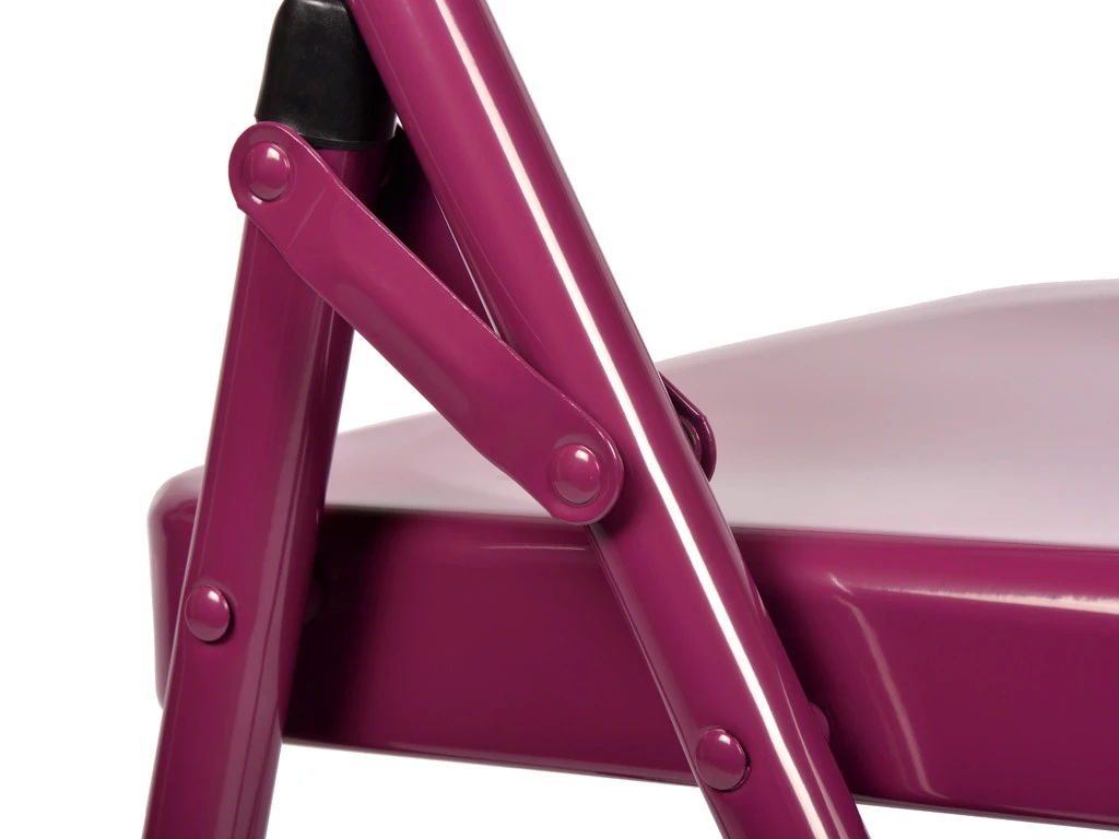 Chaise De Yoga 2 Barres Haute Prune 3 Chaise De Yoga 2 Barres Haute Prune – Image 3