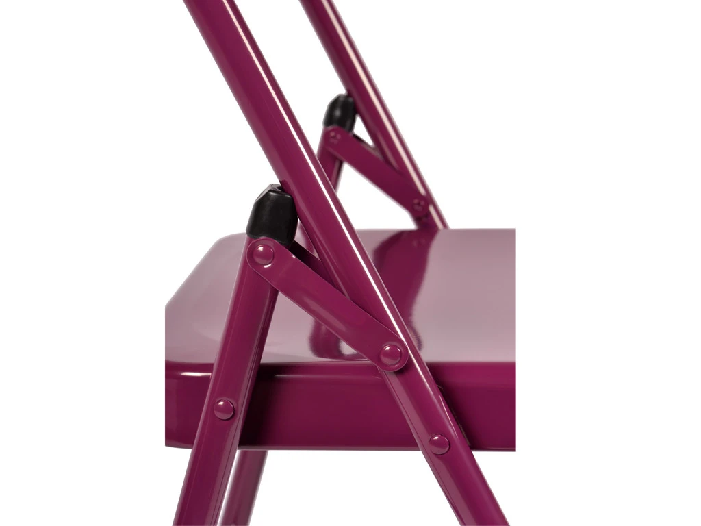 Chaise De Yoga 2 Barres Haute Prune 4 Chaise De Yoga 2 Barres Haute Prune – Image 4