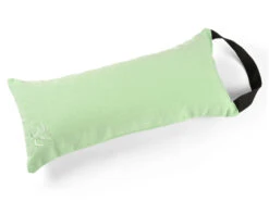 Coussin De Voyage 100% Coton Bio Vert Pastel