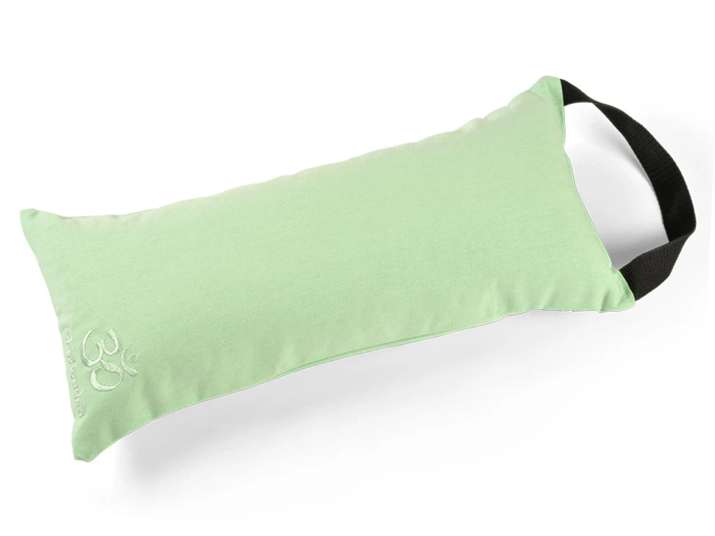 Coussin De Voyage 100% Coton Bio Vert Pastel 1 Coussin De Voyage 100% Coton Bio Vert Pastel