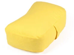 Coussin Rectangulaire Bio Jaune Pastel