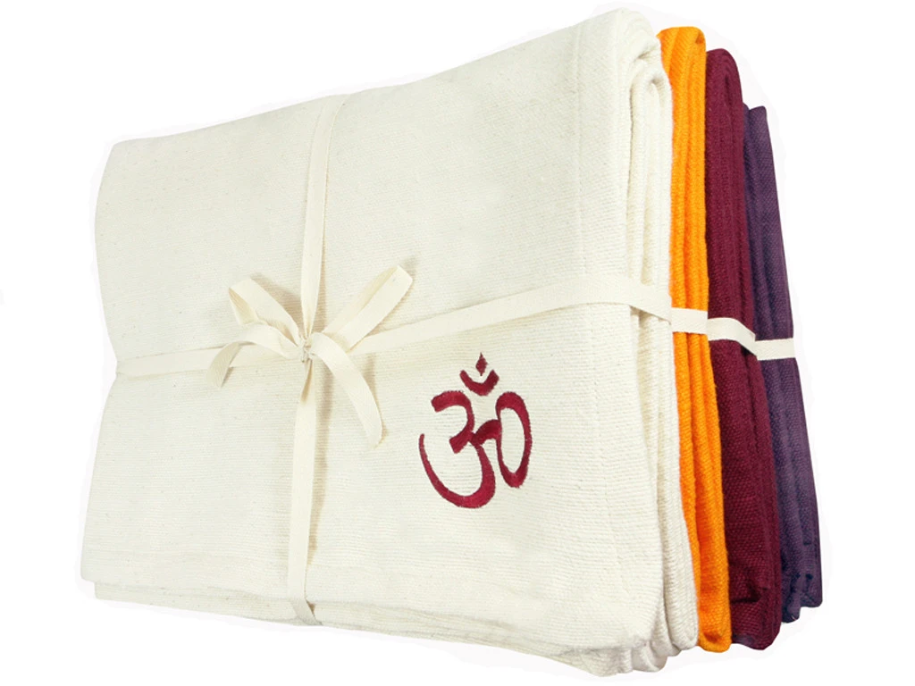 Couverture De Yoga 100% Coton Bio 150cm X 200cm Lot De 12 1 Couverture De Yoga 100% Coton Bio 150cm X 200cm Lot De 12