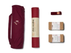 Boutique De Yoga 18 Kit Extra Mat 4.5mm De Couleur Bordeaux