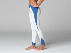 Legging De Yoga Bi-colore - Bio Blanc Blanc XS - 36 11 Legging De Yoga Bi-colore - Bio Blanc Blanc XS - 36 -Boutique De Yoga legging de yoga bi colore bio 16358497466181161271055