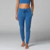 Pantalon De Yoga Femme Jogg - Bio Bleu Bleu XS - 36