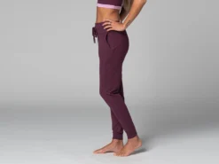 Pantalon De Yoga Femme Jogg - Bio Prune M - Presque Parfaits -Boutique De Yoga pantalon de yoga femme jogg bio 170556830165a8e82dc0a45