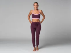Pantalon De Yoga Femme Jogg - Bio Prune M - Presque Parfaits -Boutique De Yoga pantalon de yoga femme jogg bio 170556831365a8e8395dd3a