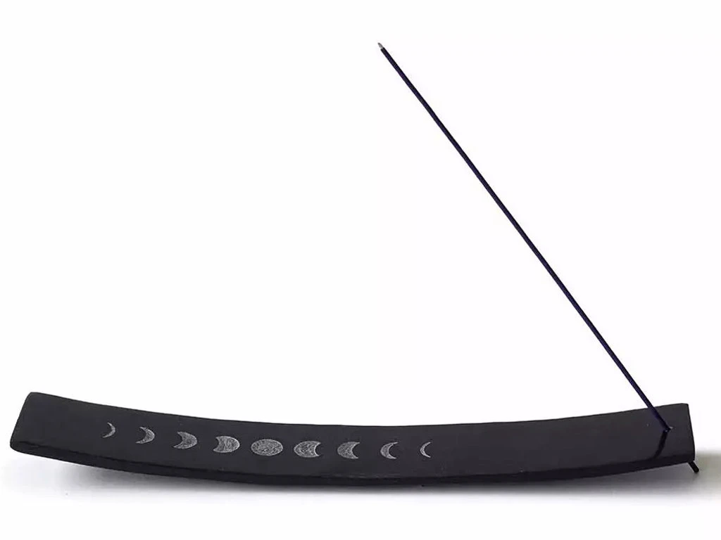 Porte Encens Kaya Lune L. 26 X L. 4 X H. 3 CM. 1 Porte Encens Kaya Lune L. 26 X L. 4 X H. 3 CM.