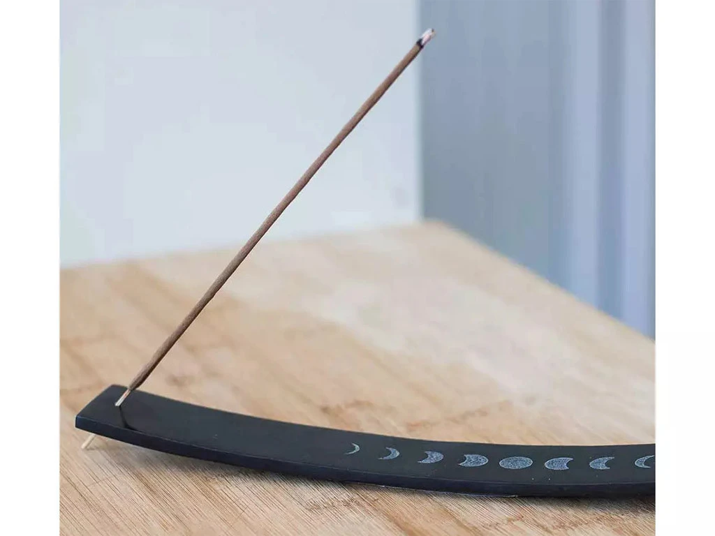 Porte Encens Kaya Lune L. 26 X L. 4 X H. 3 CM. 6 Porte Encens Kaya Lune L. 26 X L. 4 X H. 3 CM. – Image 6