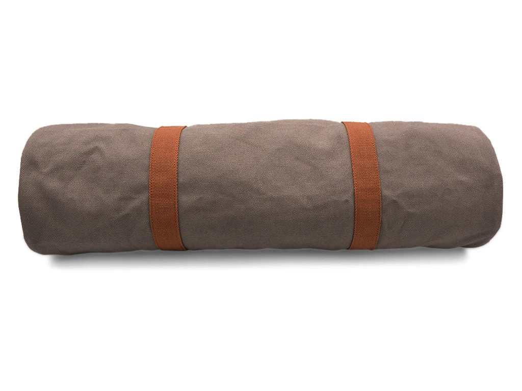 Sac à Tapis De Yoga Navy Bag - Coton Taupe 70cm X 20 Cm 3 Sac à Tapis De Yoga Navy Bag - Coton Taupe 70cm X 20 Cm – Image 3