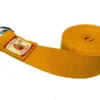Sangle De Yoga 100% Coton Bio Boucle 1/2 Lune Safran