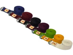 Sangles Boucle 1/2 Lune - 100% Bio Lot De 6