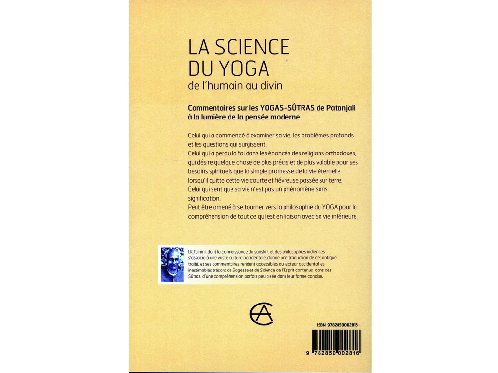 Science Du Yoga I.K. Taimni 2 Science Du Yoga I.K. Taimni – Image 2