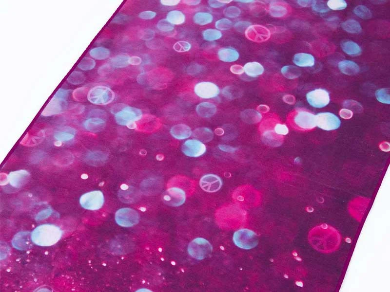 Serviette De Yoga Anti-dérapante - 183cmx 61cm Prune 2 Serviette De Yoga Anti-dérapante - 183cmx 61cm Prune – Image 2