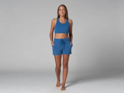 Short De Yoga Cool - Bio Bleu Bleu XS - 36 16 Short De Yoga Cool - Bio Bleu Bleu XS - 36 -Boutique De Yoga short de yoga cool bio 163584645561810937be841