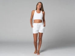Short De Yoga Cool - Bio Blanc Blanc XS - 36 15 Short De Yoga Cool - Bio Blanc Blanc XS - 36 -Boutique De Yoga short de yoga cool bio 163584667061810a0e71a47