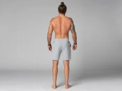 Short De Yoga Homme - Coton Bio Gris Gris S - 38/40 -Boutique De Yoga short de yoga homme coton bio 1635436208617ac6b05571c