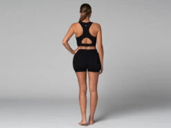 Short Femme Traditionnel Iyengar - Bio Noire Noir XS - 36 -Boutique De Yoga short femme traditionnel iyengar bio 163584468961810251e3359