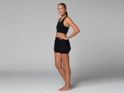 Short Femme Traditionnel Iyengar - Bio Noire Noir XS - 36 -Boutique De Yoga short femme traditionnel iyengar bio 16358446936181025598ceb