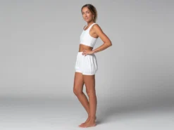 Short Femme Traditionnel Iyengar - Bio Blanc Blanc XS - 36 -Boutique De Yoga short femme traditionnel iyengar bio 16358449266181033ea0a48