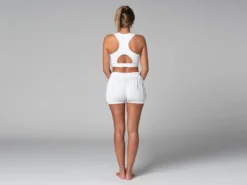 Short Femme Traditionnel Iyengar - Bio Blanc Blanc XS - 36 -Boutique De Yoga short femme traditionnel iyengar bio 16358449386181034a748b3