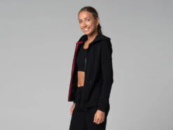 Sweat Capuche Femme - Bio Noir Noir XS - 36 16 Sweat Capuche Femme - Bio Noir Noir XS - 36 -Boutique De Yoga sweat capuche femme bio 16358431466180fc4ad42d6