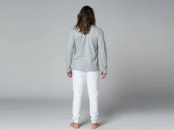 T-Shirt TAPAN 3 Boutons 100% Bio Gris Gris S - 38/40 16 T-Shirt TAPAN 3 Boutons 100% Bio Gris Gris S - 38/40 -Boutique De Yoga t shirt tapan 3 boutons 100 bio 16353411596179536786e27