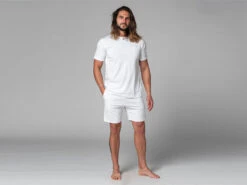 T-Shirt Tapan Manches Courtes 100% Bio Blanc Blanc S - 38/40 15 T-Shirt Tapan Manches Courtes 100% Bio Blanc Blanc S - 38/40 -Boutique De Yoga t shirt tapan manches courtes 100 bio 1635410549617a6275192a6