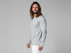 T-Shirt Tapan Manches Longues 100% Bio Gris Gris S - 38/40 9 T-Shirt Tapan Manches Longues 100% Bio Gris Gris S - 38/40 -Boutique De Yoga t shirt tapan manches longues 100 bio 163534602161796665a4aab