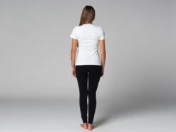 T-Shirt TARA M/C Col Large 100% Bio Blanc Blanc XS - 36 14 T-Shirt TARA M/C Col Large 100% Bio Blanc Blanc XS - 36 -Boutique De Yoga t shirt tara m c col large 100 bio 16352541646177ff945356d