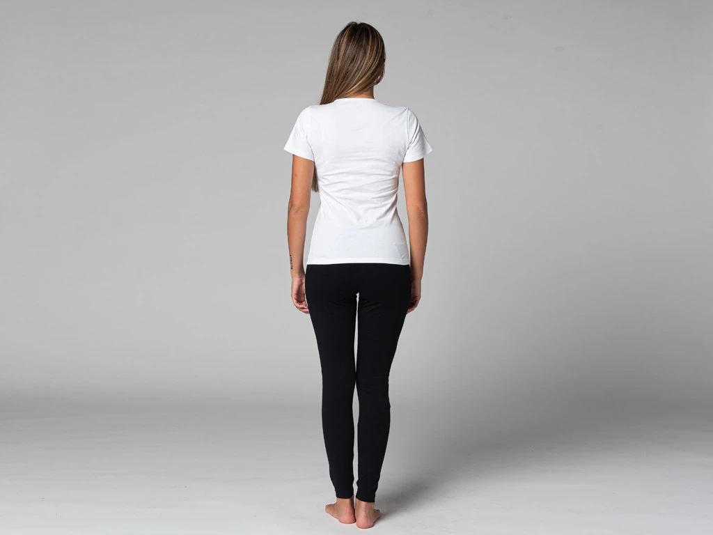 T-Shirt TARA M/C Col Large 100% Bio Blanc Blanc XS - 36 7 T-Shirt TARA M/C Col Large 100% Bio Blanc Blanc XS - 36 – Image 7