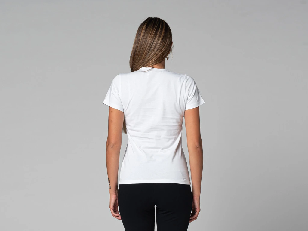 T-Shirt TARA M/C Ras Du Cou - Bio Blanc Blanc XS - 36 3 T-Shirt TARA M/C Ras Du Cou - Bio Blanc Blanc XS - 36 – Image 3