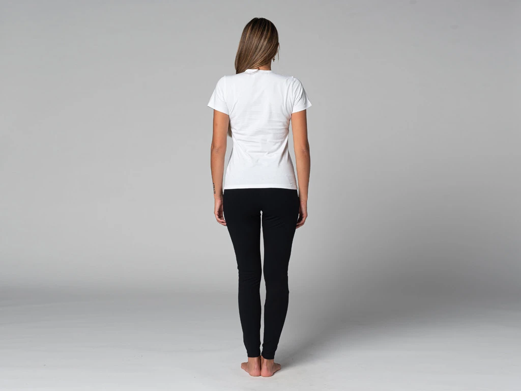 T-Shirt TARA M/C Ras Du Cou - Bio Blanc Blanc XS - 36 7 T-Shirt TARA M/C Ras Du Cou - Bio Blanc Blanc XS - 36 – Image 7