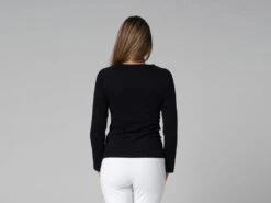 T-Shirt Tara M/L Ras Du Cou Bio Noir Noir XS - 36 11 T-Shirt Tara M/L Ras Du Cou Bio Noir Noir XS - 36 -Boutique De Yoga t shirt tara m l ras du cou bio 1635260848617819b03e363