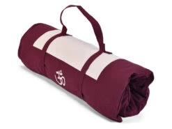 Tapis De Méditation Prune/Ecru Centaure -Boutique De Yoga tapis de meditation 1700745026655f4f4274717