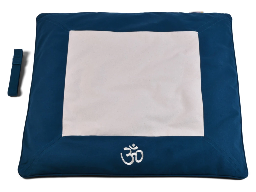 Kit Tapis De Méditation Bleu/Ecru Centaure 3 Kit Tapis De Méditation Bleu/Ecru Centaure – Image 3