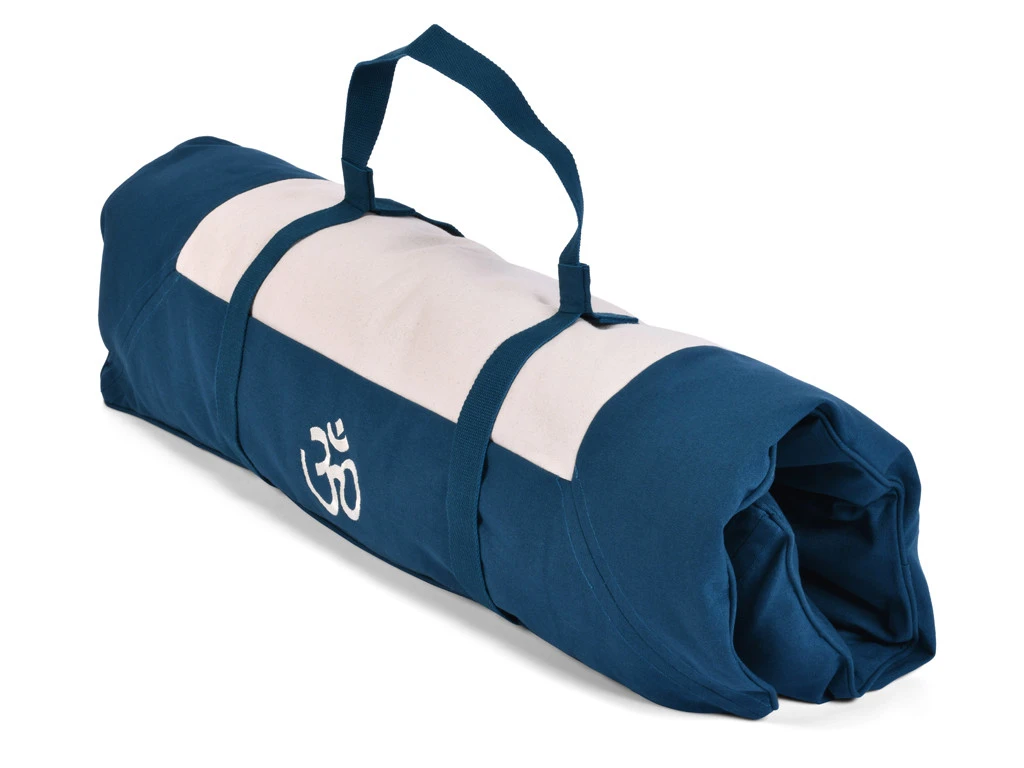 Kit Tapis De Méditation Bleu/Ecru Centaure 5 Kit Tapis De Méditation Bleu/Ecru Centaure – Image 5