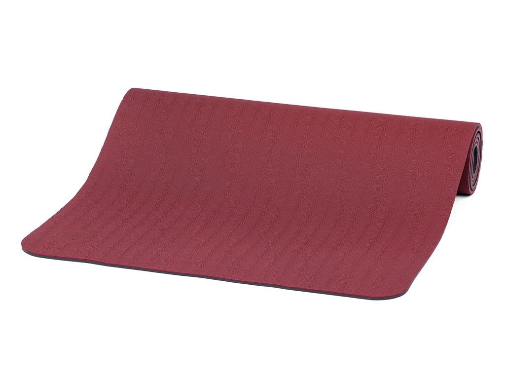 Tapis De Yoga Eco-Terre 183 Cm X 60 Cm X 6 Mm Bordeaux 2 Tapis De Yoga Eco-Terre 183 Cm X 60 Cm X 6 Mm Bordeaux – Image 2