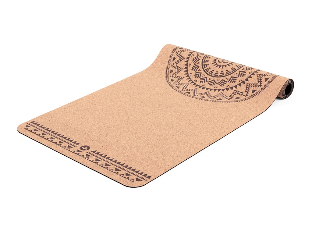 Tapis De Yoga En Liège ETHNO MANDALA 185 Cm X 66 Cm X 4 Mm 1 Tapis De Yoga En Liège ETHNO MANDALA 185 Cm X 66 Cm X 4 Mm