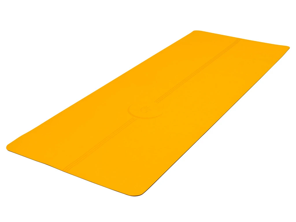 Tapis De Yoga Shiva Moon Jaune Safran 6 Tapis De Yoga Shiva Moon Jaune Safran – Image 6