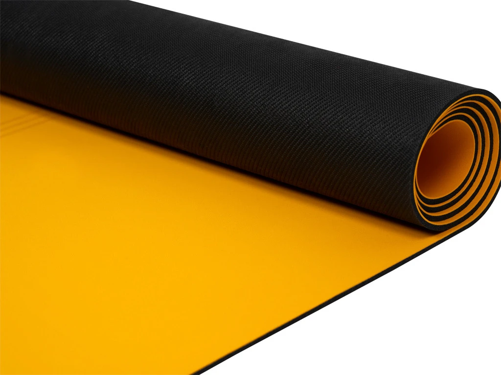 Tapis De Yoga Shiva Moon Jaune Safran 8 Tapis De Yoga Shiva Moon Jaune Safran – Image 8