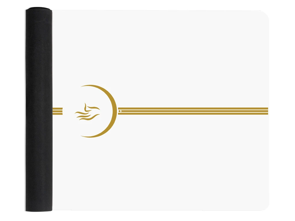 Tapis De Yoga Shiva Moon Blanc 1 Tapis De Yoga Shiva Moon Blanc