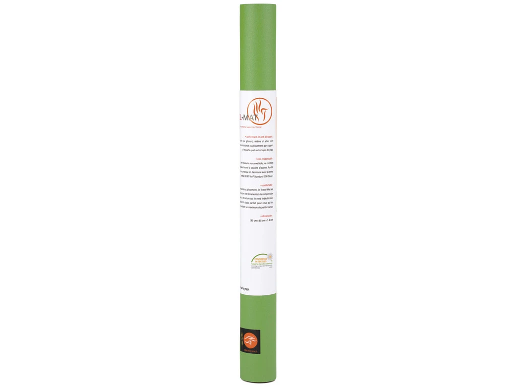Tapis De Yoga Travel-Mat - Vert 185cm X 65cm X 1,3mm 2 Tapis De Yoga Travel-Mat - Vert 185cm X 65cm X 1,3mm – Image 2